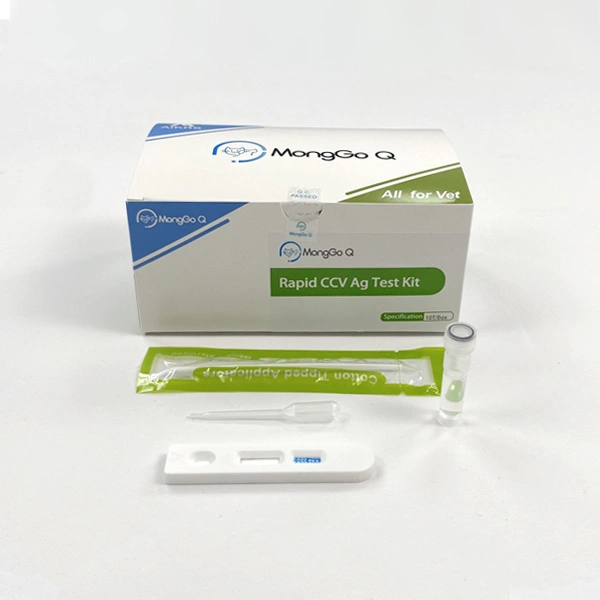 Veterinary Rapid Test Kit Disease Canine Coronavirus Antigen Diagnosis Ccv AG
