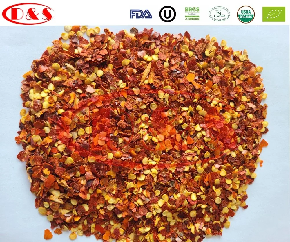 China Hot Chili esmagado Capsicum Spices distribuidor Sweet Red esmagado Malagueta