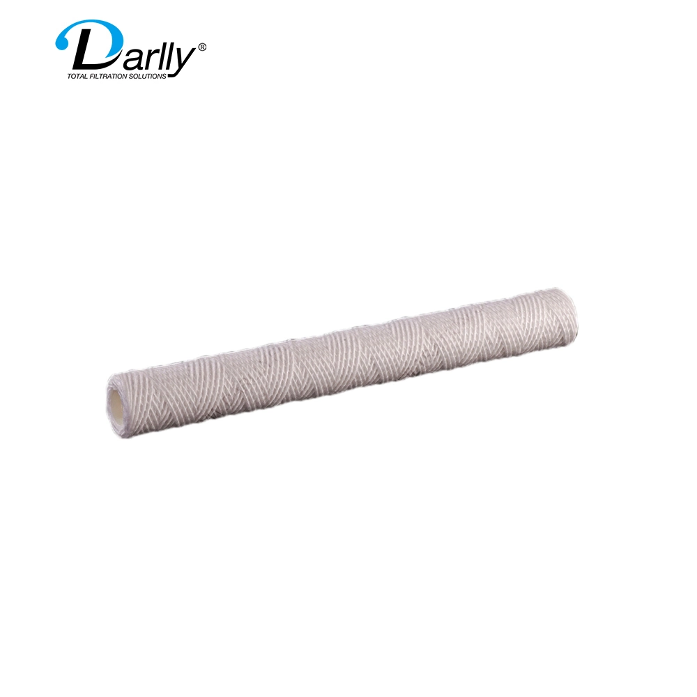 Stainless Steel Core Glass Fiber Yarn Sediment Water Filter Cartridge for Water Filtration