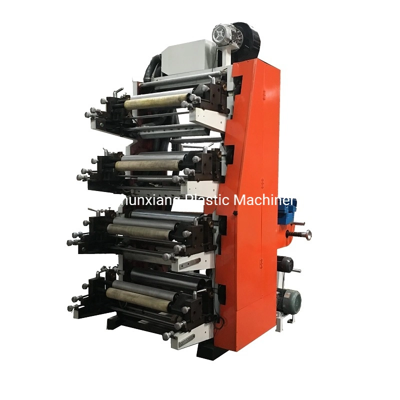 Sx-600 4 Color Flexo Printing Machine/Flexographic Printer