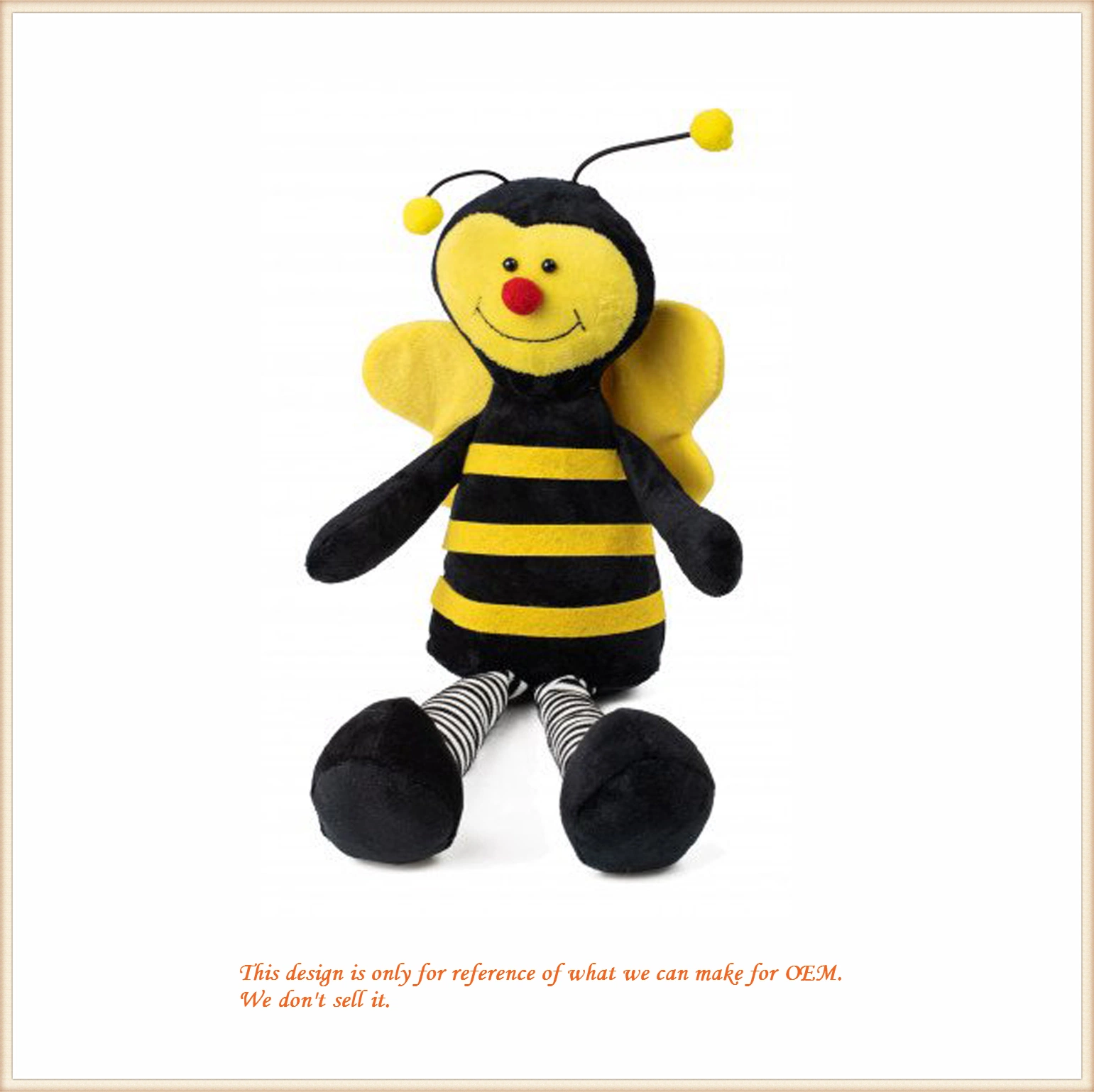 Bee Molang Rag Doll Honey Bee Plush Toys for Kids