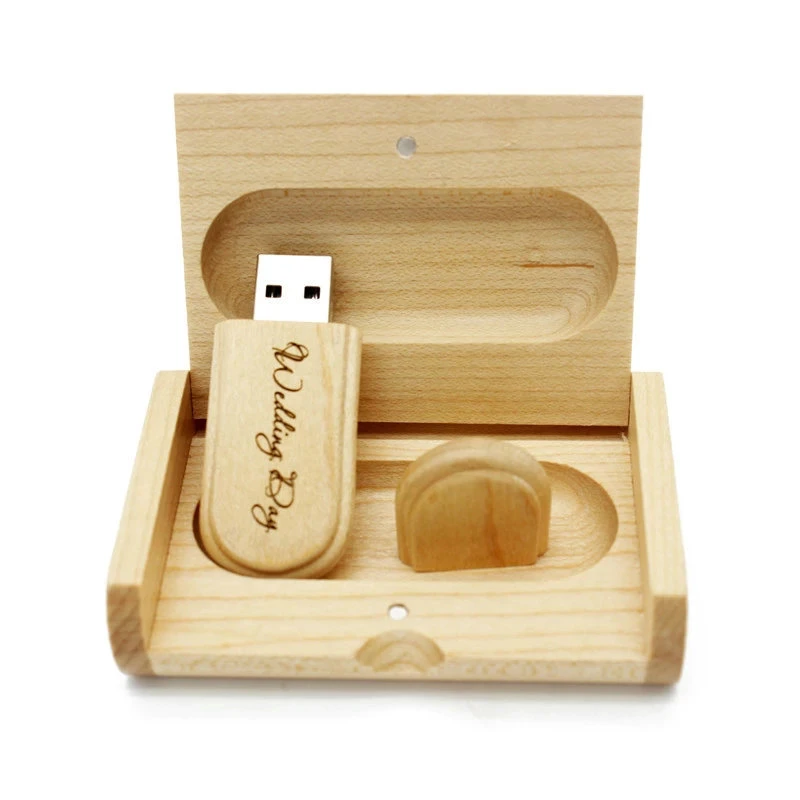 Wholesale/Supplier Promotional Gift Wooden USB Flash Pen Drive with Engraving Logo or Printing Logo