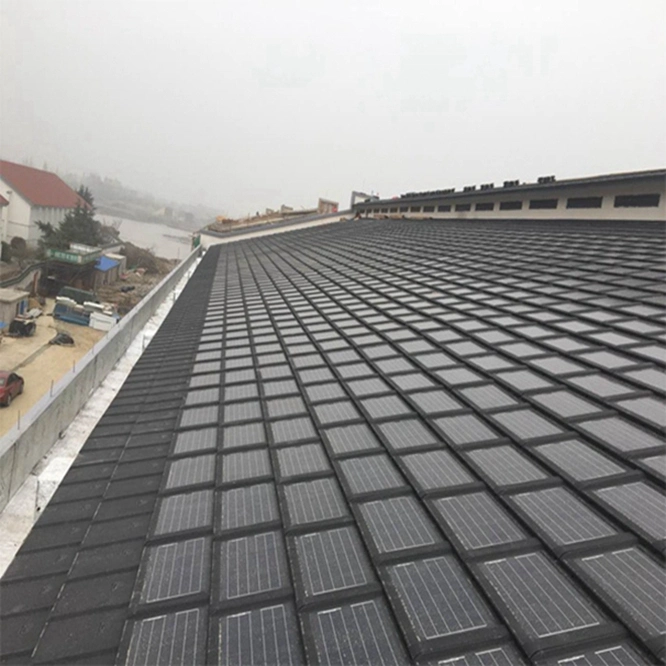 Solar Tile Roof Manufacturer Solar Shingles Solar Roofing Tile for UK
