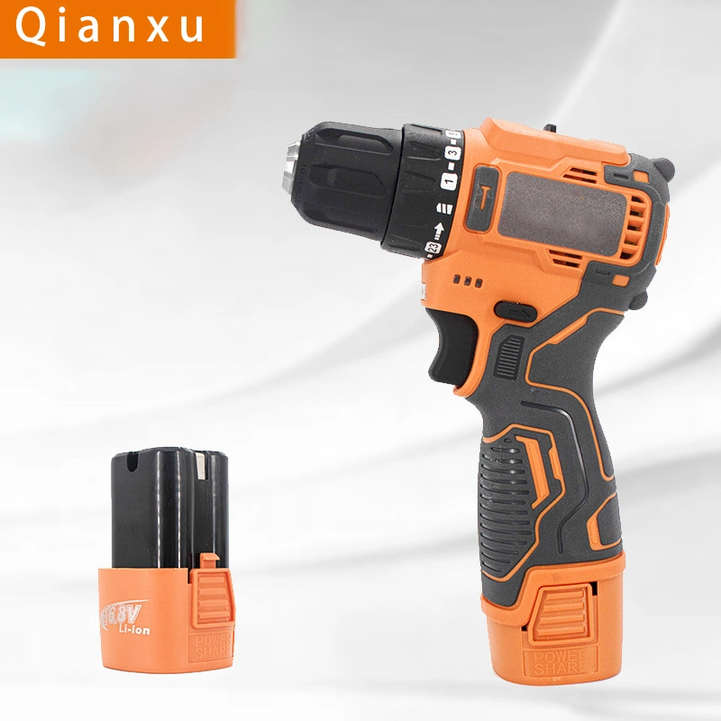 Wenzhou Qianxu 16.8V Manual Manicure Mini Impact Drills Brushless Electric Hand Machine Power Cordless Drill Tools Socket Set