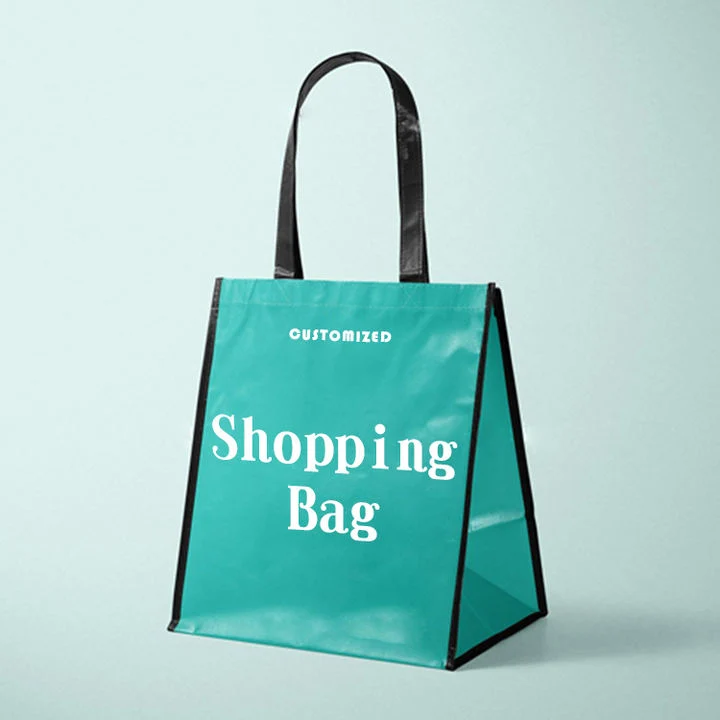 Custom Reusable Non Woven RPET Tote Shopping Bag