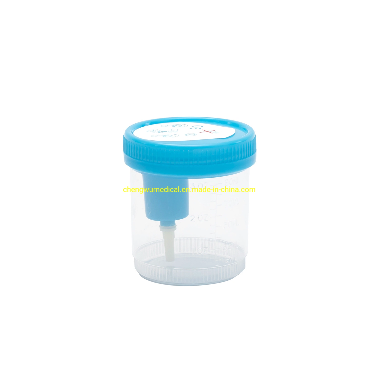 60ml Urine Container Stool Container Urine Cup Stool Cup