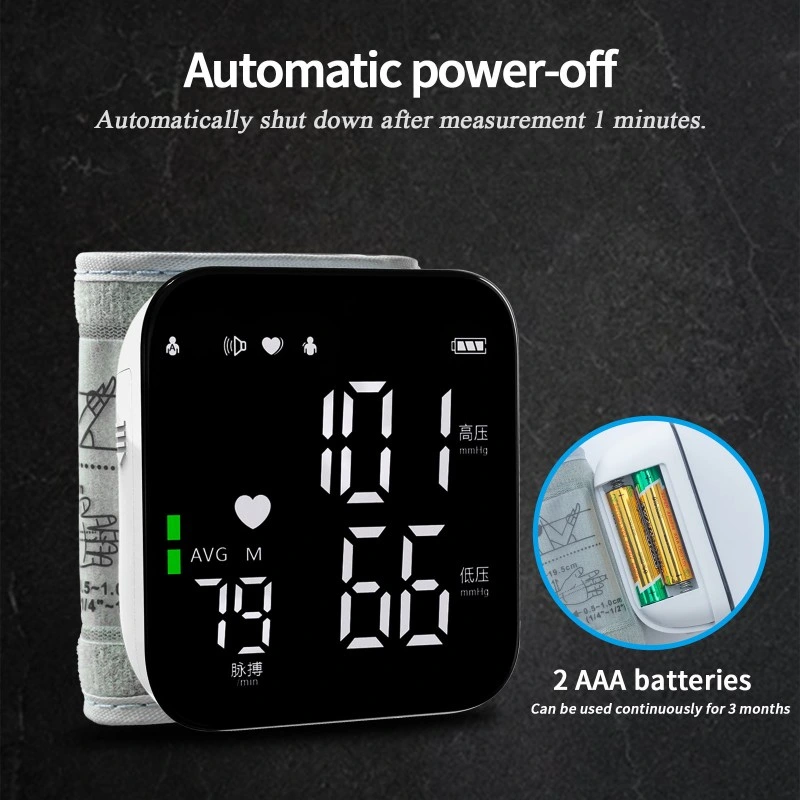 Wholesale/Supplier Latest Models Automatic Wrist Digital Bp Monitor for Measuring Pulse Rate