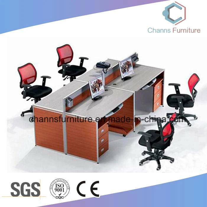 Hot Sale Straight Shape White Office Partition with Drawer CAS-W1858