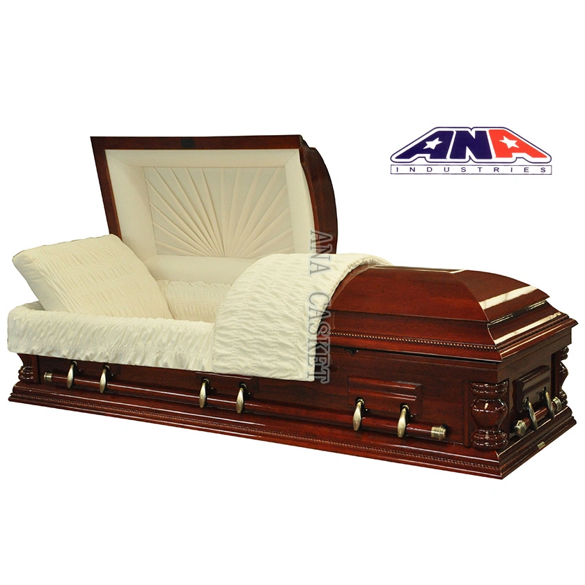 Soild Maple American Style Jewish Wooden Casket