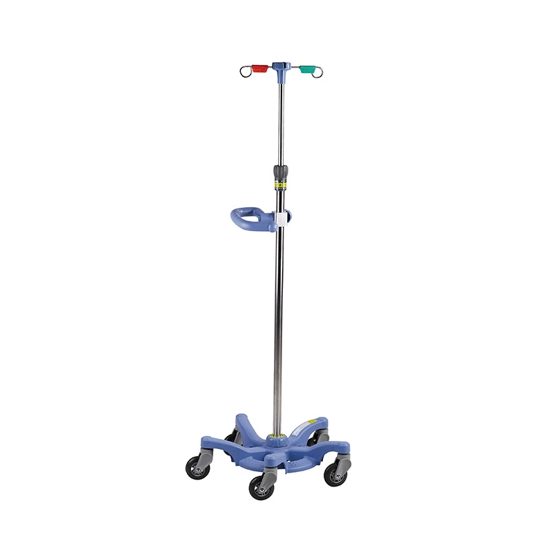 Medical Adjustable Infusion Stand Convenient and Durable Drip Stand Hospital Equipment IV Pole for Export