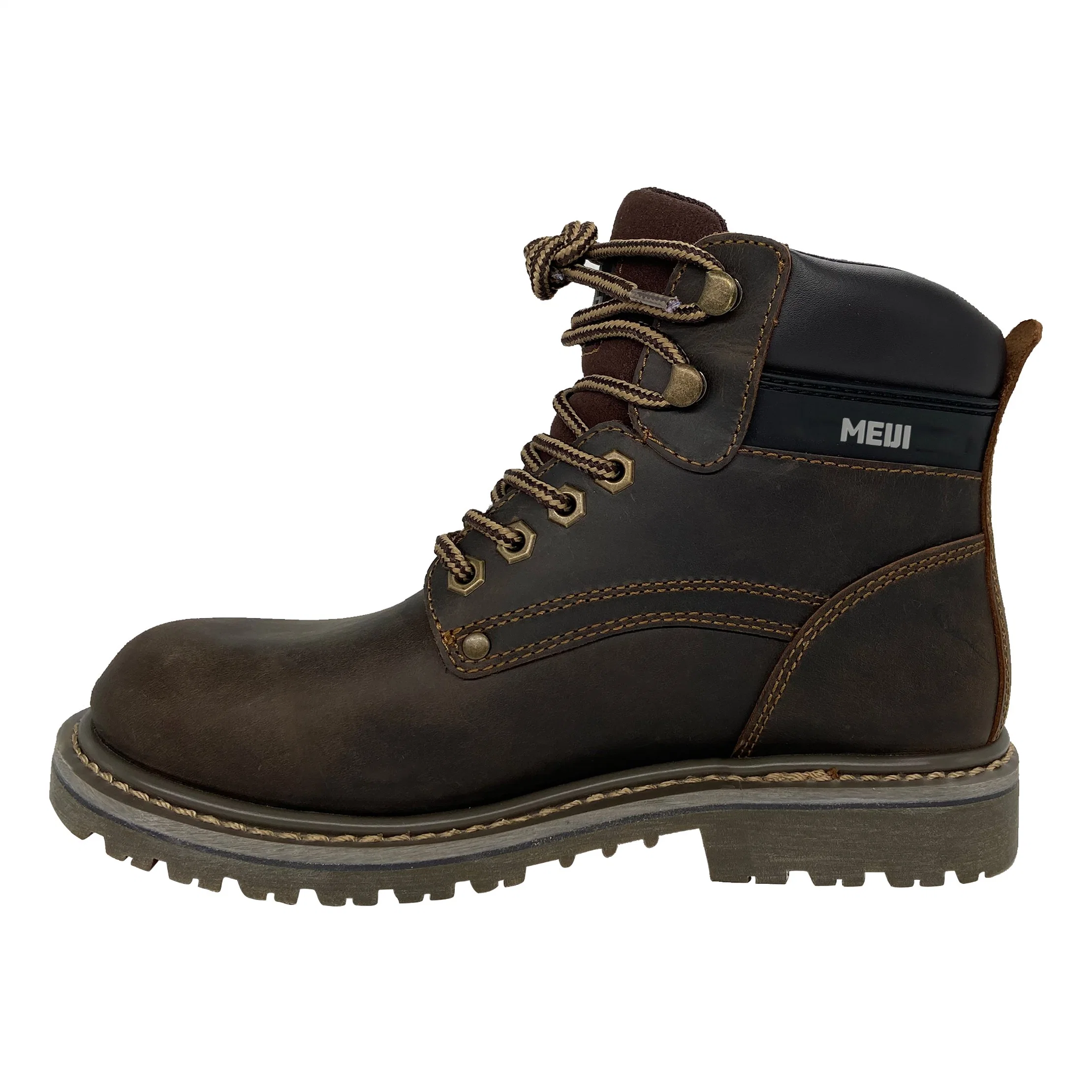 Goodyear Nubuck Cowhide Labor Safety Footwear with Fashion Model Style