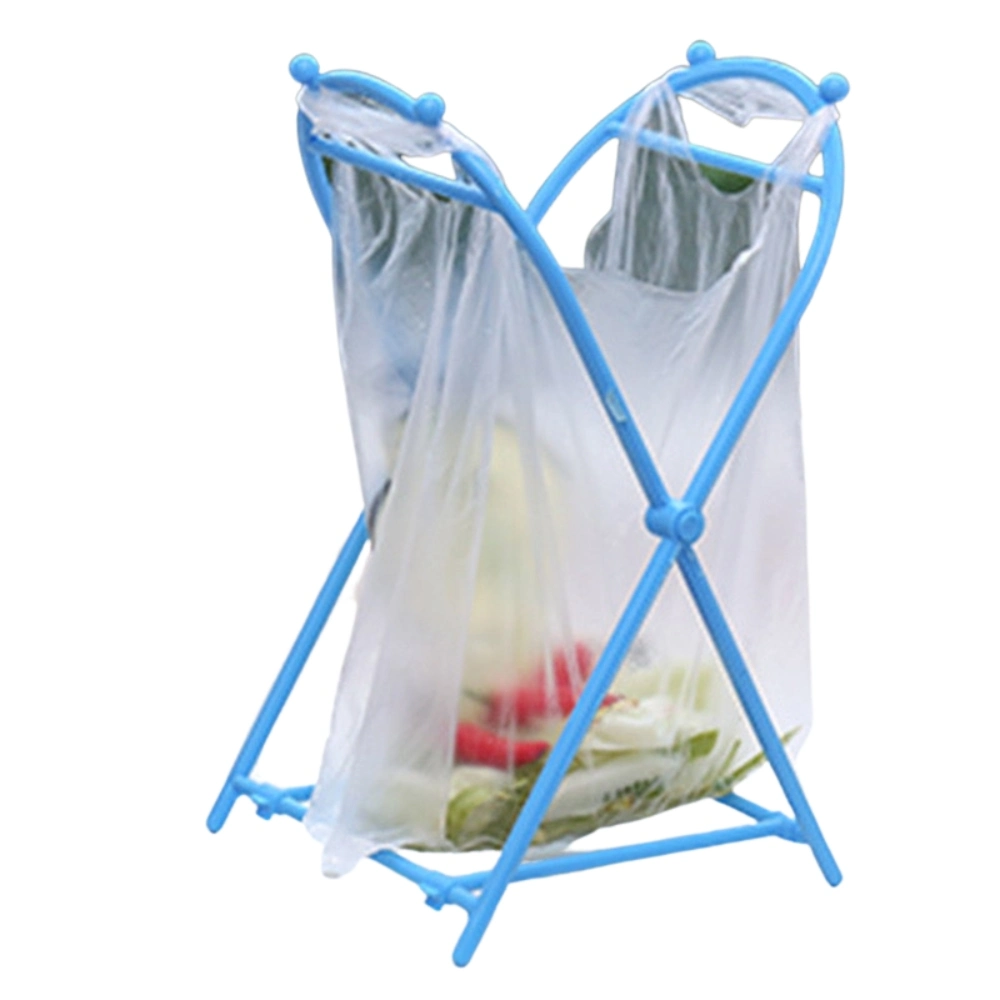 Contenedor de basura Foldable basura plástico bolsa de almacenamiento Soporte de colgar Apoyo Esg23208