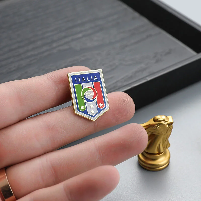 Custom Metal Sports Football Club Badges Soccer Lapel Pin