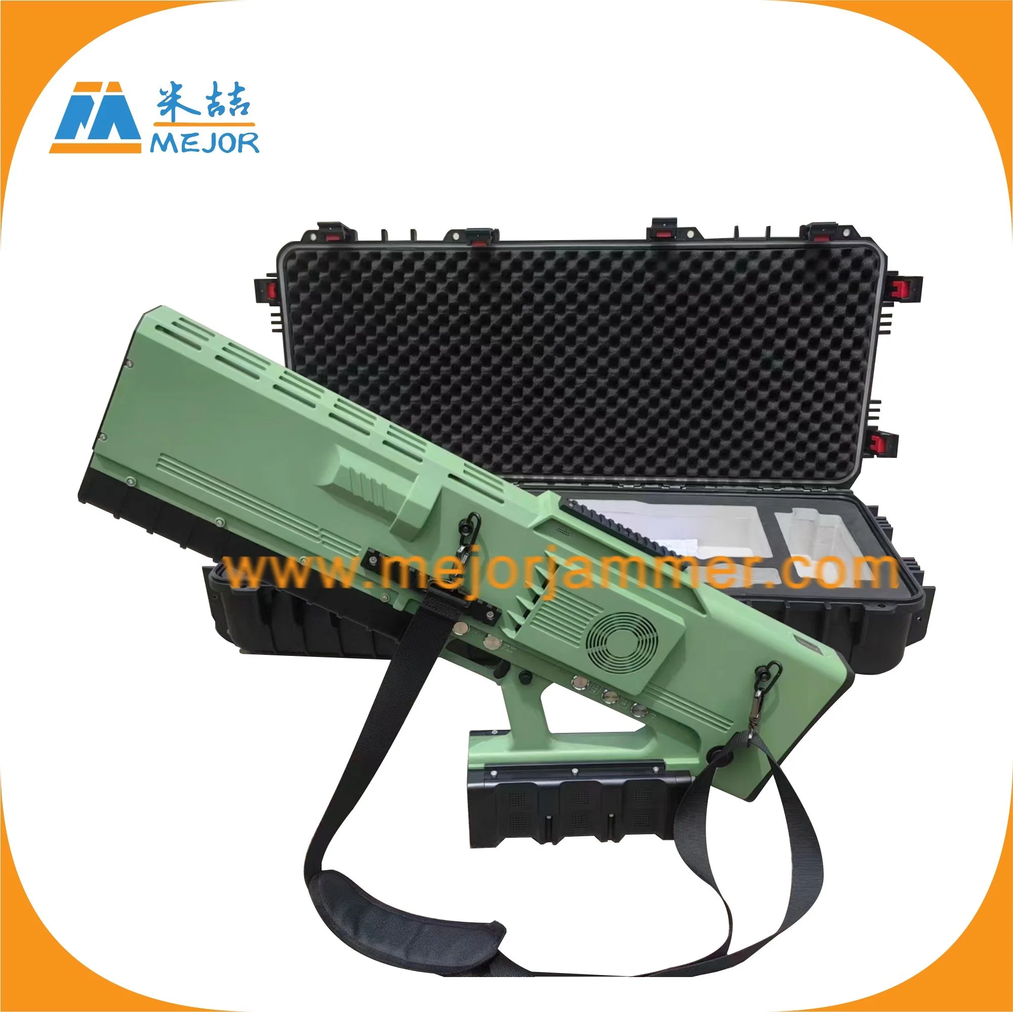 RF Detector 5.8g 2.4G 900MHz 1.2g Anti Uav Detector Drone Detection Anti Drone System with Black White List and Precise Jammer