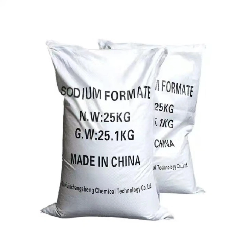 China Manufacturer Industrial Grade Inorganic Chemical Salt Sodium Formate White Powders/Crystals/Granulescas: 141-53-7