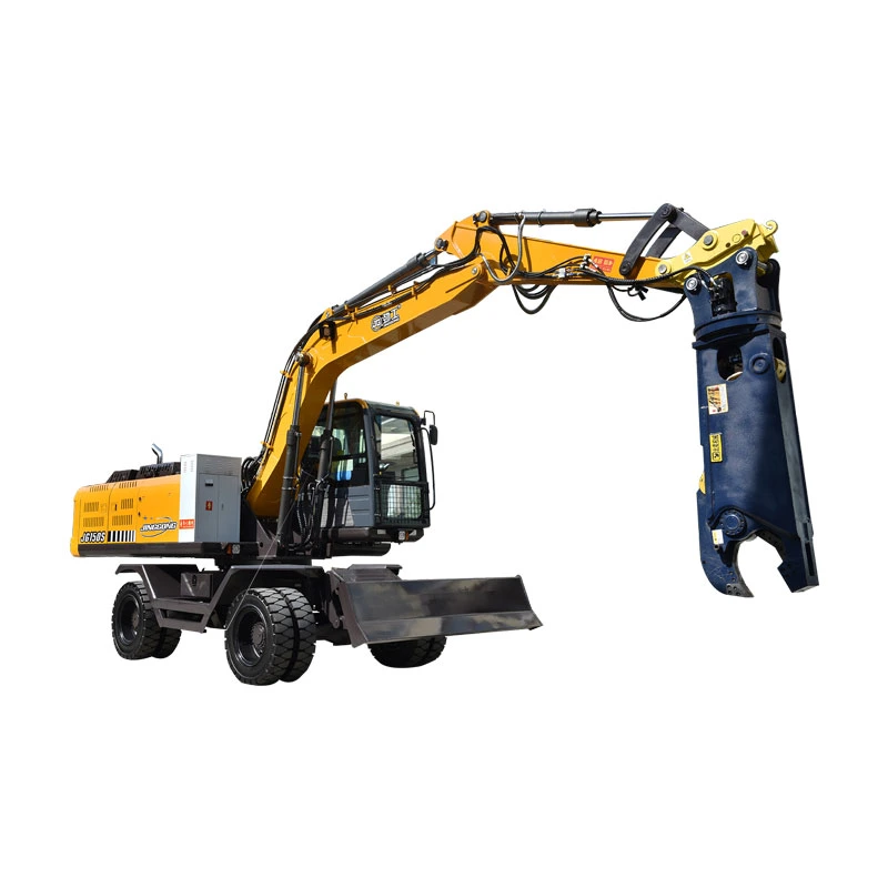 Jg Direct Selling Jg150s Car Crusher Machine Excavator Hydraulic Shear Demolition of Car Steel