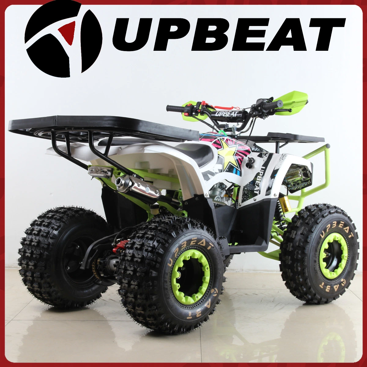 Upbeat 125cc ATV Quad Bike mit 8 Zoll Reifen groß Schutz Von Vorne
