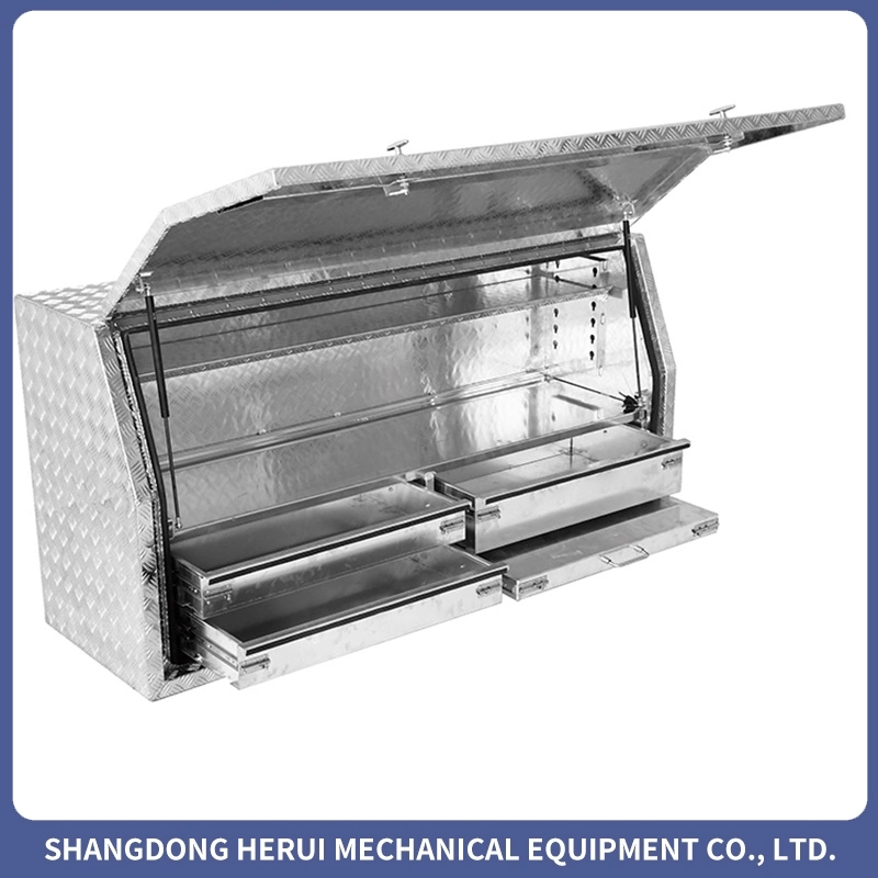 Back Ute Canopy Aluminum Tool Box Tray for Sale