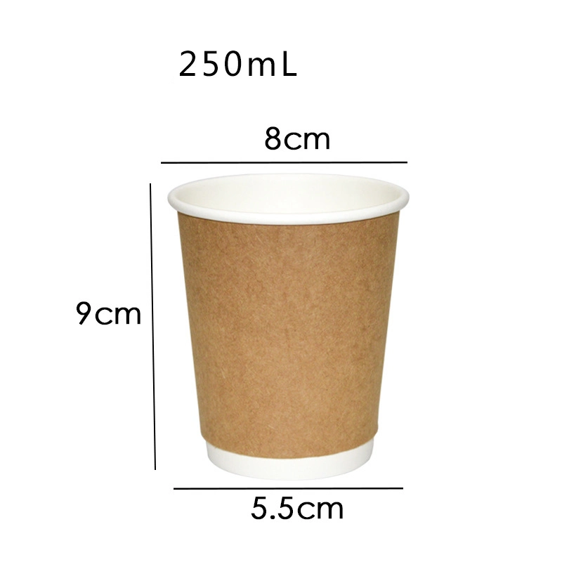 Großhandel/Lieferant Druck Einwandige Einweg-Customized Hot Coffee Paper Cup