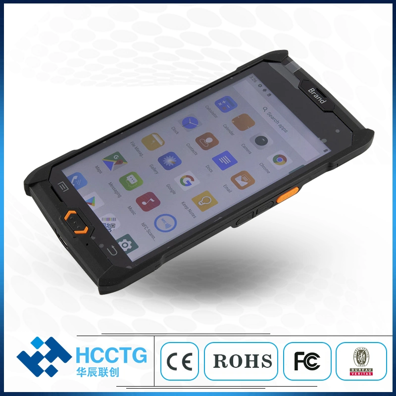 Handheld-PDA Android 9,0 POS-Terminal 5 Zoll Touchscreen 1D 2D QR Barcode Scanner Wireless WiFi Bluetooth GPS Barcode Leser (C50 Plus)