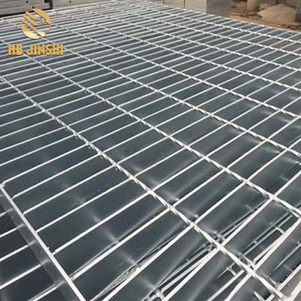 spiral Cross Bar Hot Dipped Galvnaized Steel Grating