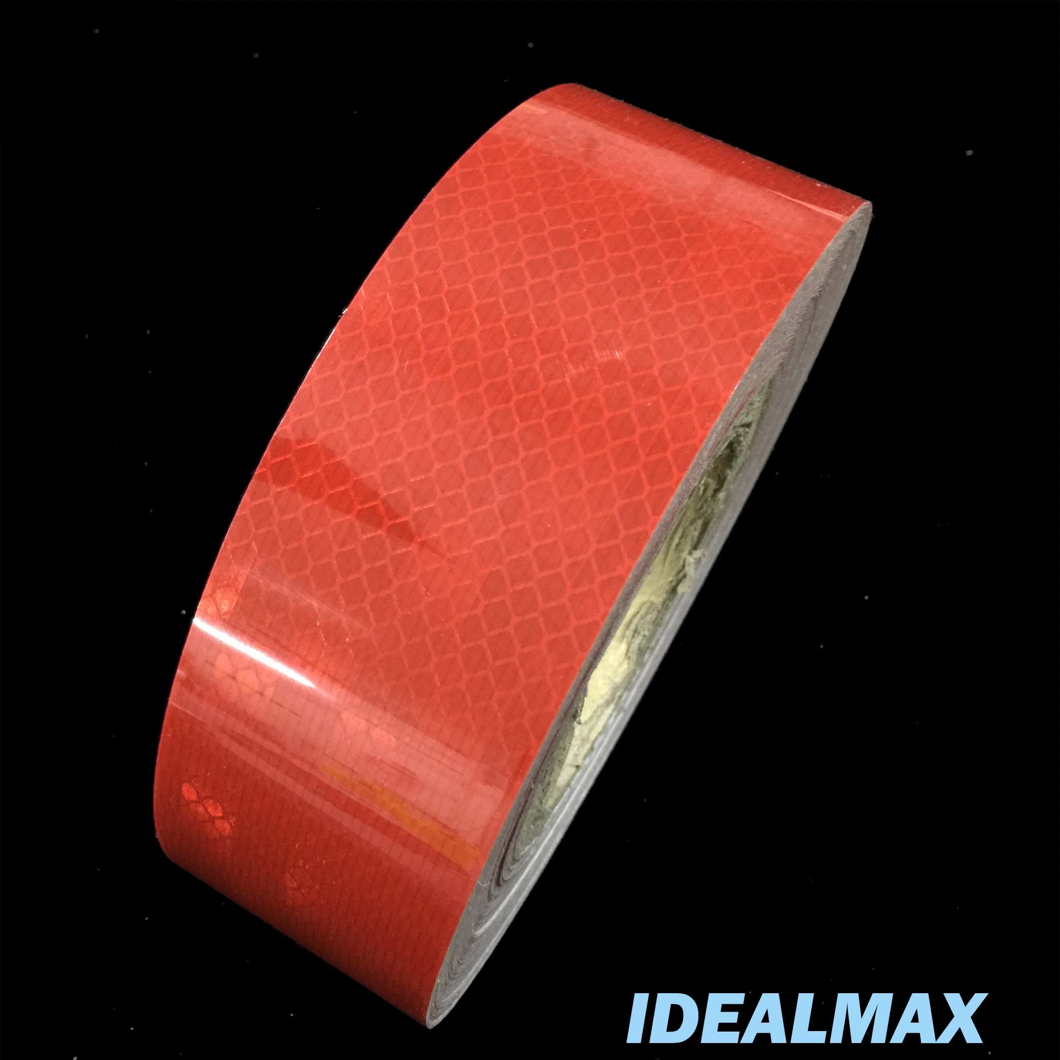 Pet Hip Red Reflective Material, Prismatic Reflective Red Vinyl Tape, Reflective Red Sheeting Material