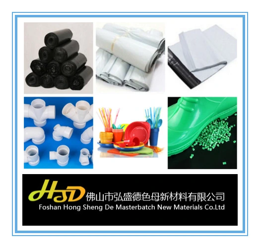 Filler Masterbatch HDPE Film Grade Granules Red Color