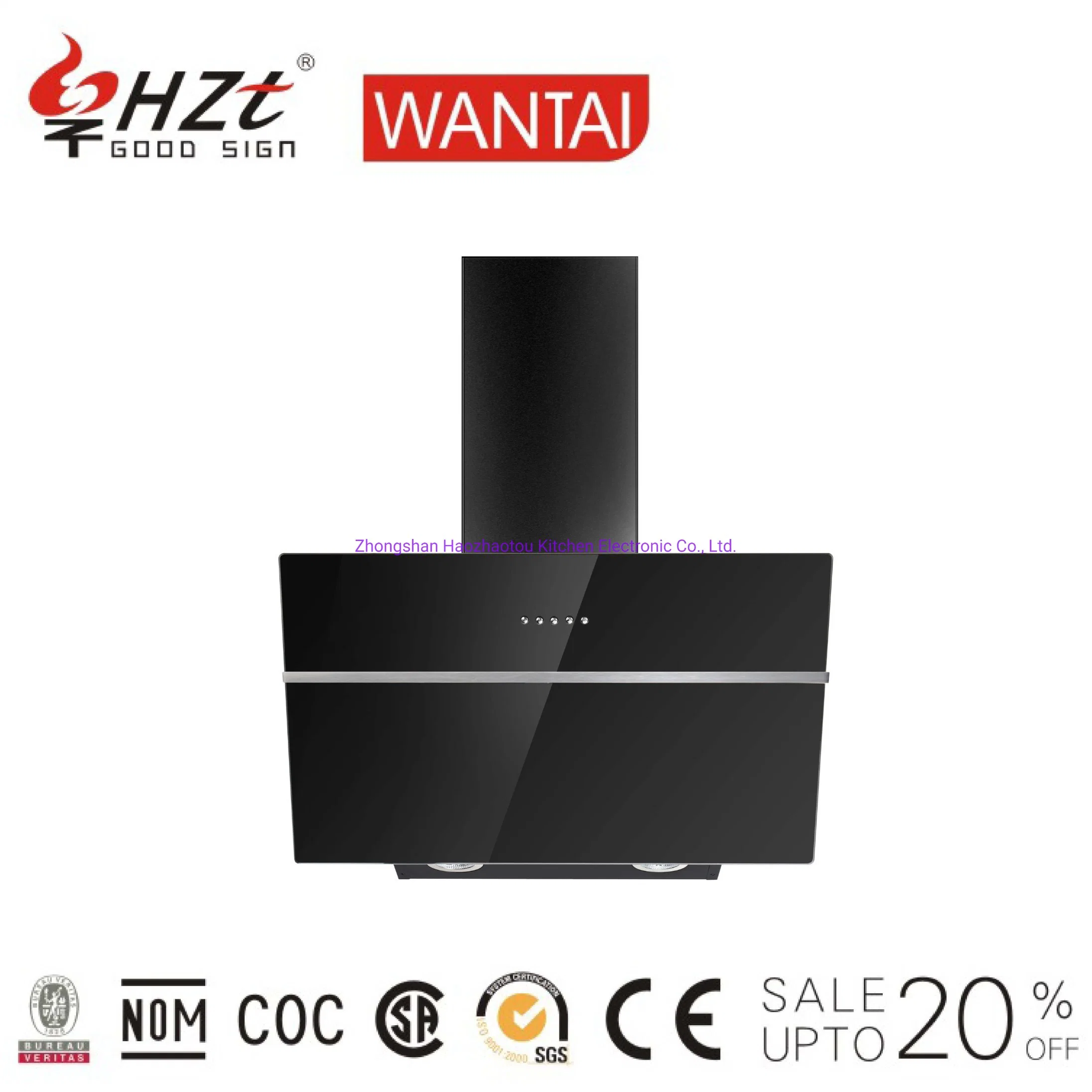 Auto Clean Copper Kitchen Fashionable Design High quality/High cost performance Range Hood