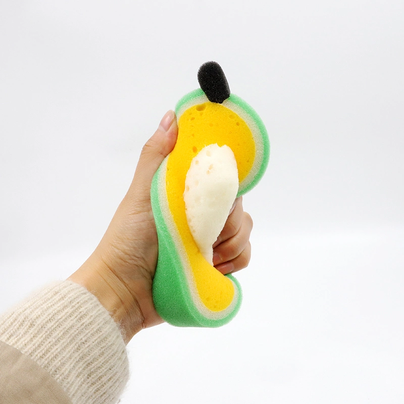 Hot Selling Fruit Type Cleaning Sponge Wipe Cleaning Cloth Dish Cloth