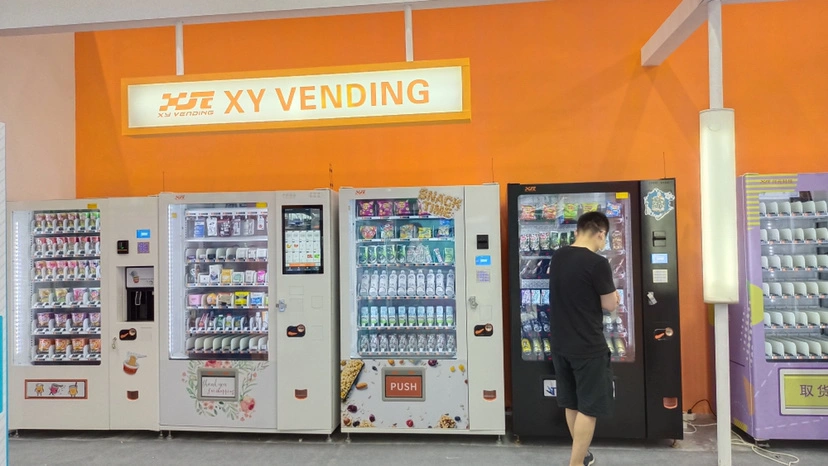 Xy огромная емкость Master Slave напиток Combo автомат для продажи