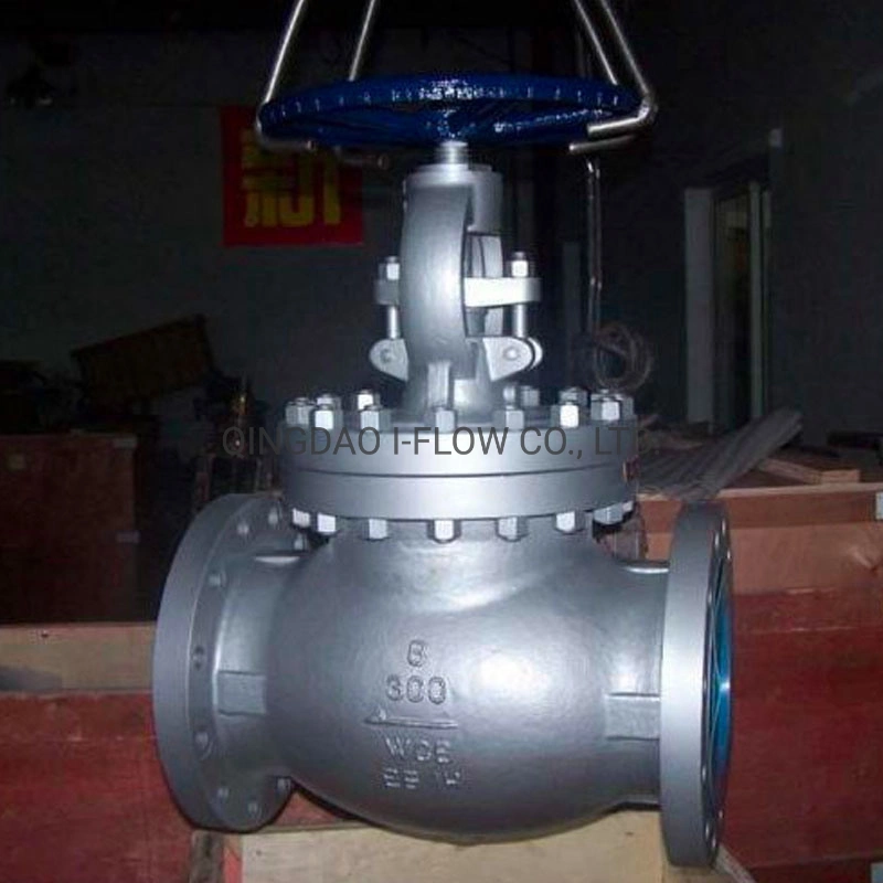 DN15~DN300mm Class 300 de aço fundido da válvula globo