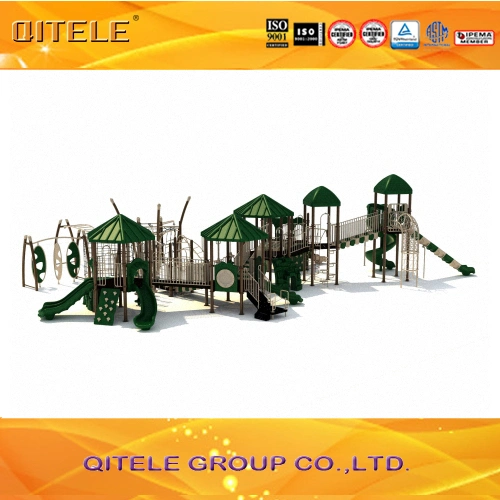 Large Children Outdoor Playground Equipment Sale with Plastic Slide