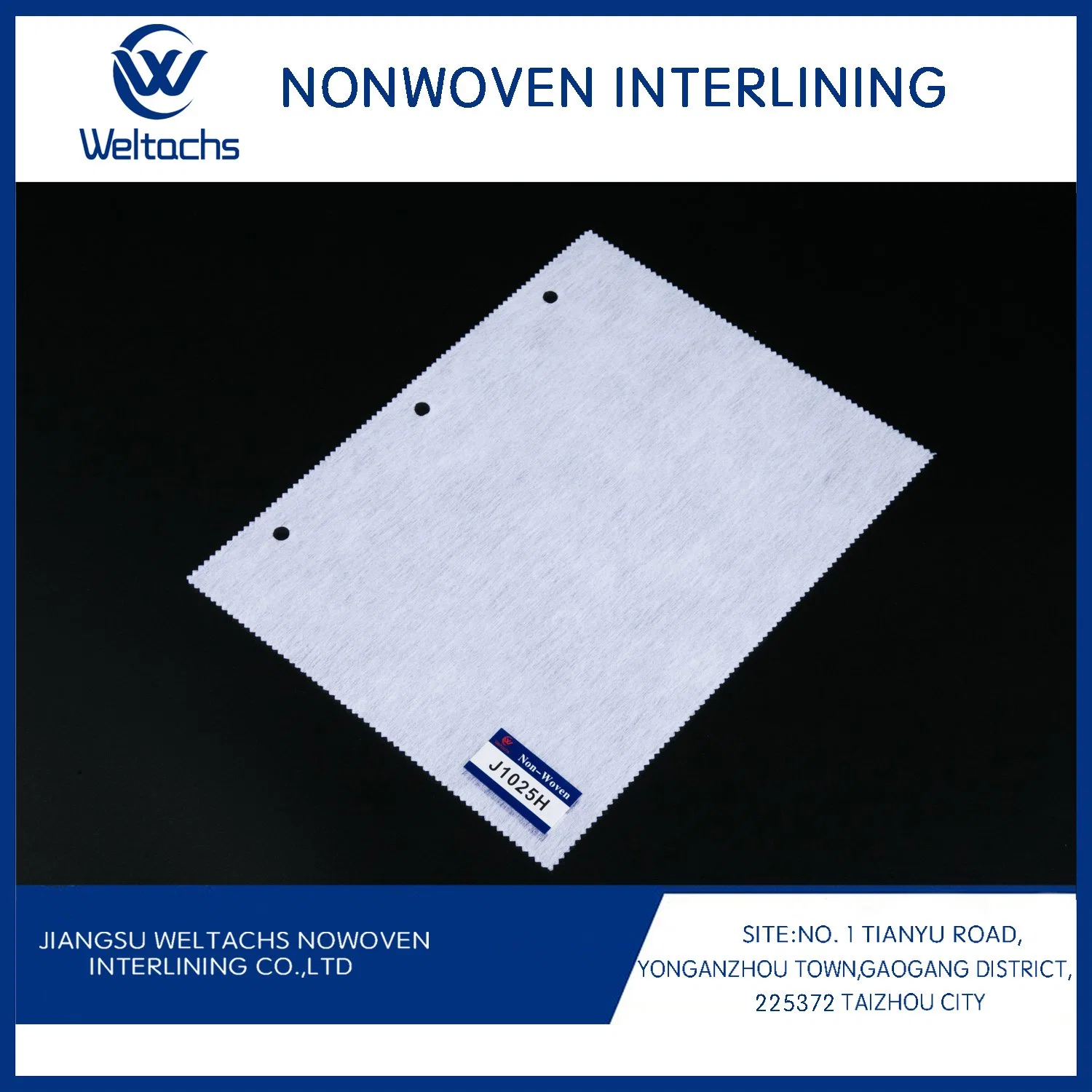 Chemical Bonding Raw Material Nonwoven Fabric for Embroidery Backing Use