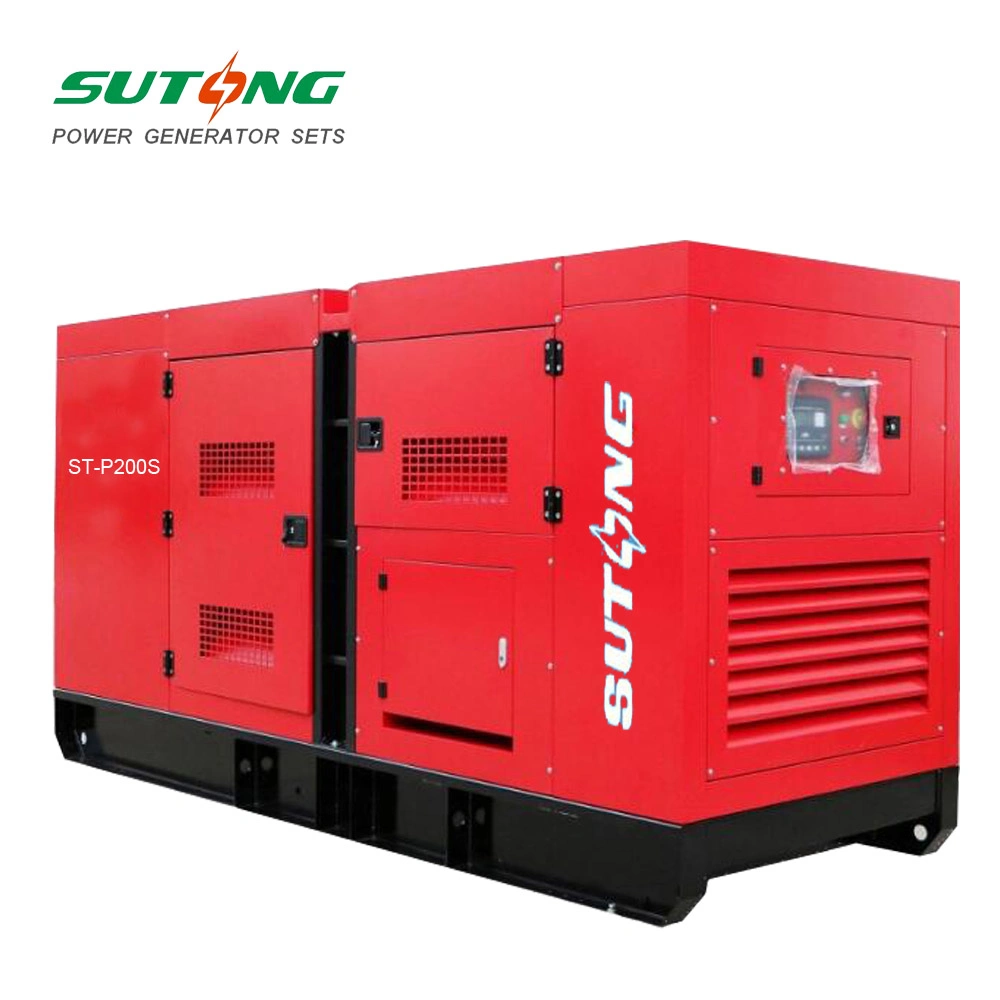 50Hz 160kVA Yuchai silencio eléctrico Generador Diesel 4 tiempos Water-Cooled grupo electrógeno de Motor Diesel