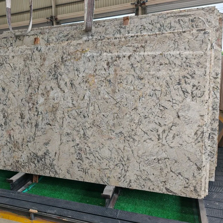 Luxury Brazil Alpinut White Granite Slabs