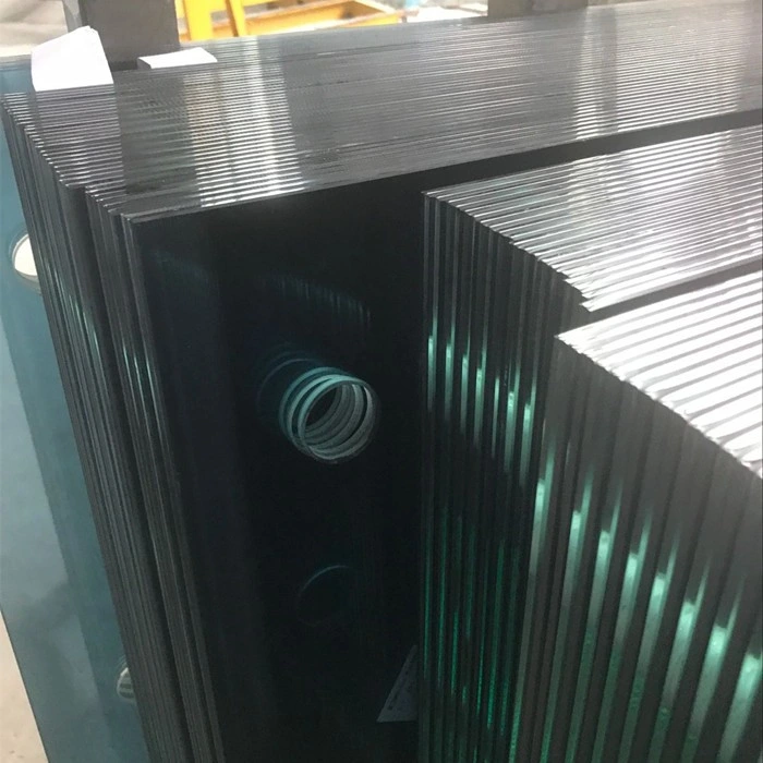 Tempered Laminated Glass with Straight Polished Edges for Exterior Building Glass