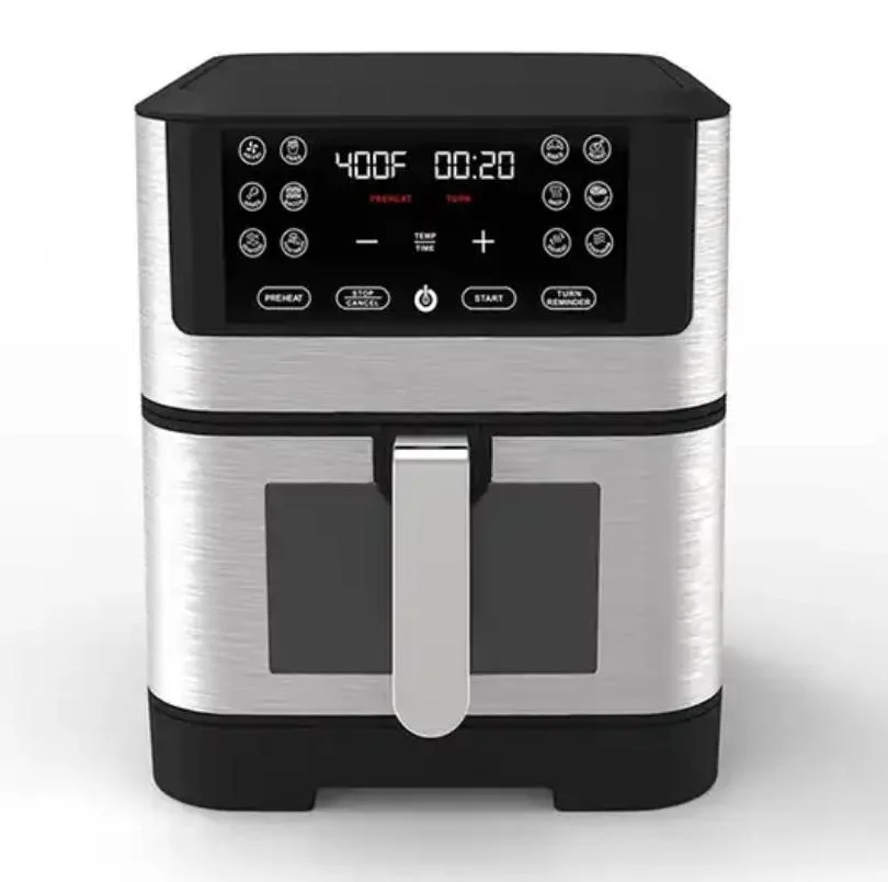 8L Digital Airfryer Air Fryer Oven No Oil with Housing Visual Window