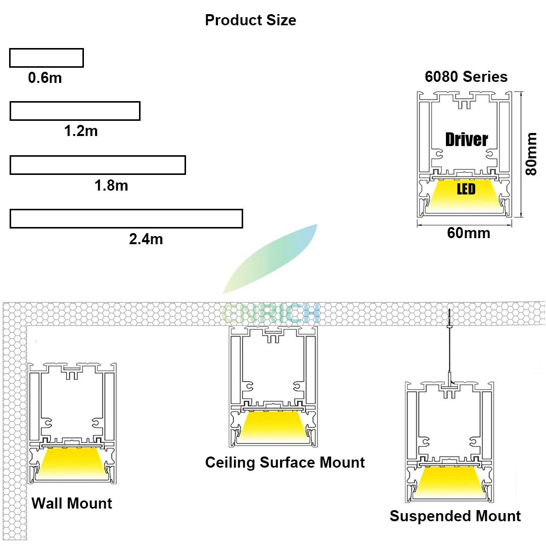 Wasserdichte LED Linear Kronleuchter Pendelleuchte IP67 Grad Profil LED Lineare Pendelleuchte Dimming für Esszimmer Küche Insel Kronleuchter