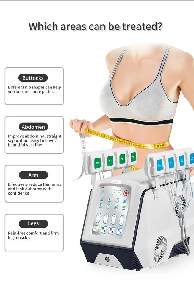 Portable EMS Sculpting Machine RF EMS Body Shaping Machine EMS Muscle Stimulator