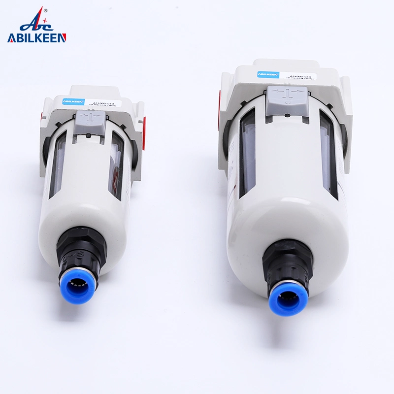 Factory Wholesales Af Series Press Gauge Af3000-03D Filter Air Aluminum Alloy Automatic Drain Pneumatic Oil Filter