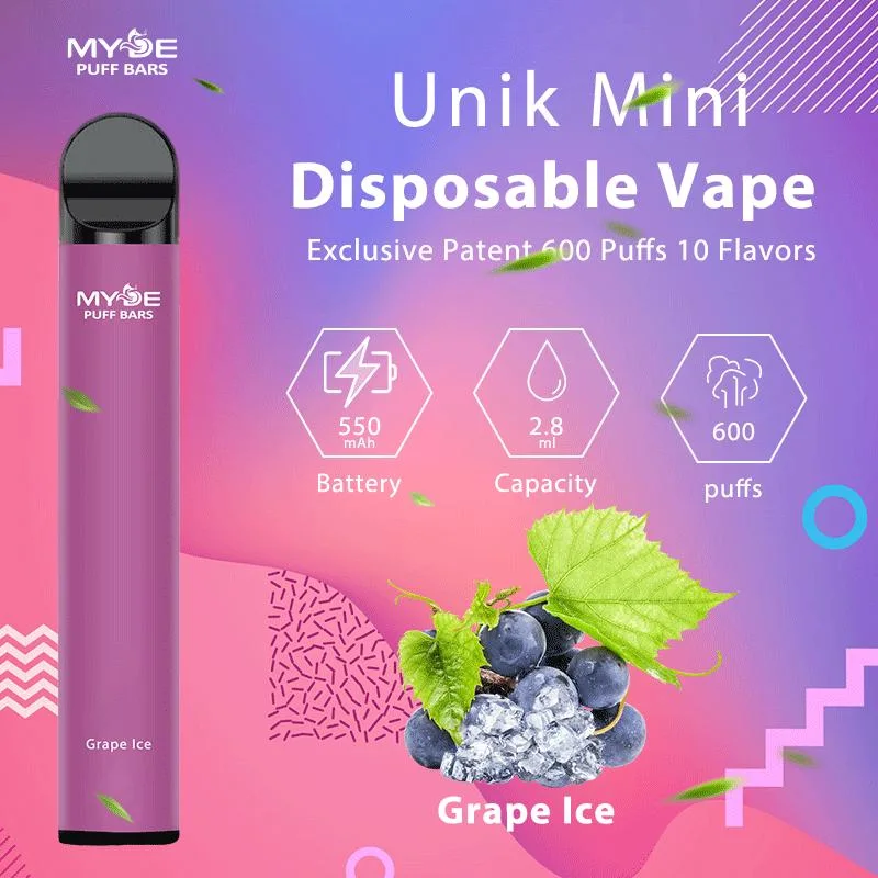 Оптовые цены на 400 Puffs отшелушивающей подушечкой бар Vape одноразовые Vape пера