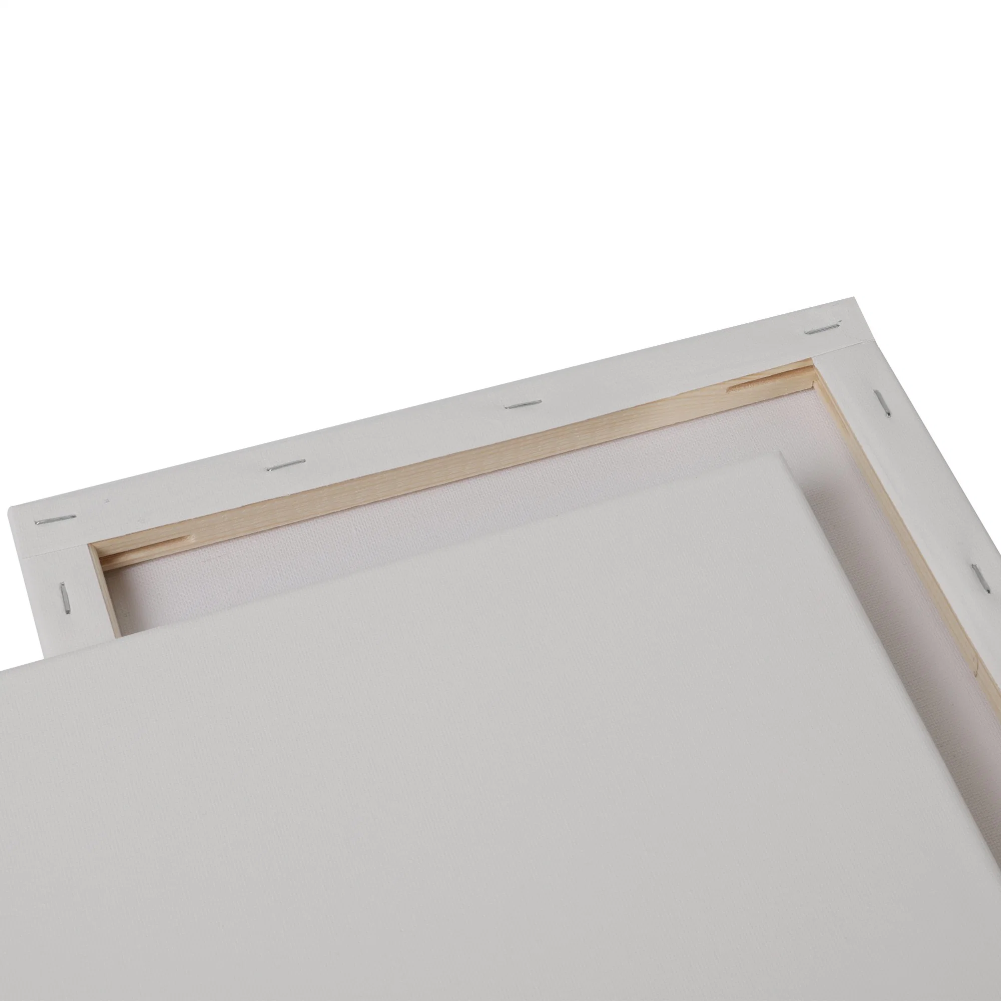 Canvas Frame Panel White and Black Artist Paintings Stretched Canvas with Wooden Wedges