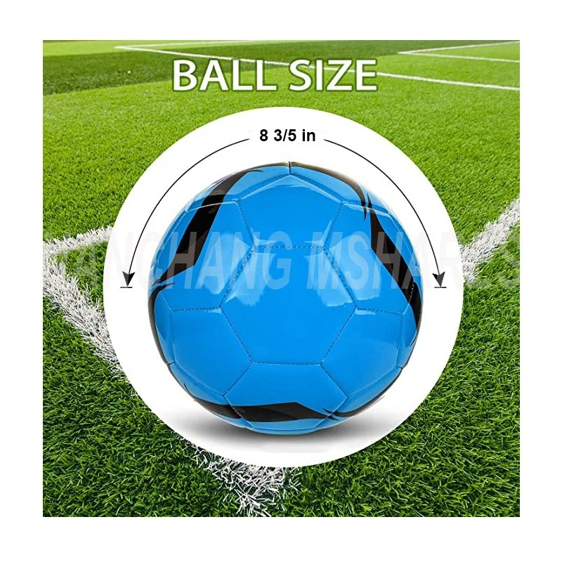 Balls de football en PVC de taille 5, 32 panneaux, de marque chinoise à prix abordable.