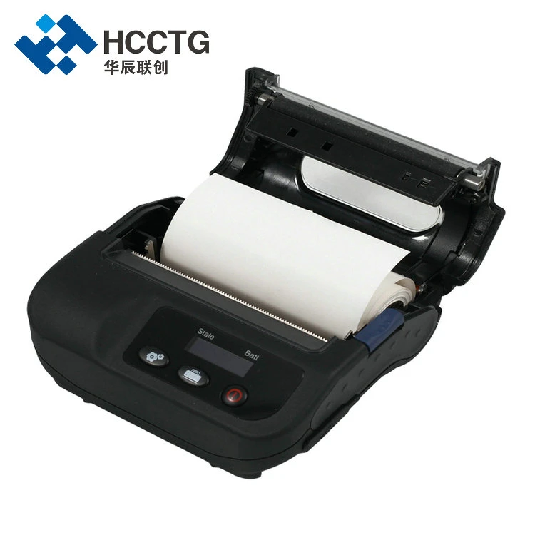 Handheld Invoice Mobile Bluetooth 80mm Thermal Barcode Sticker Label Printer Hcc-L31