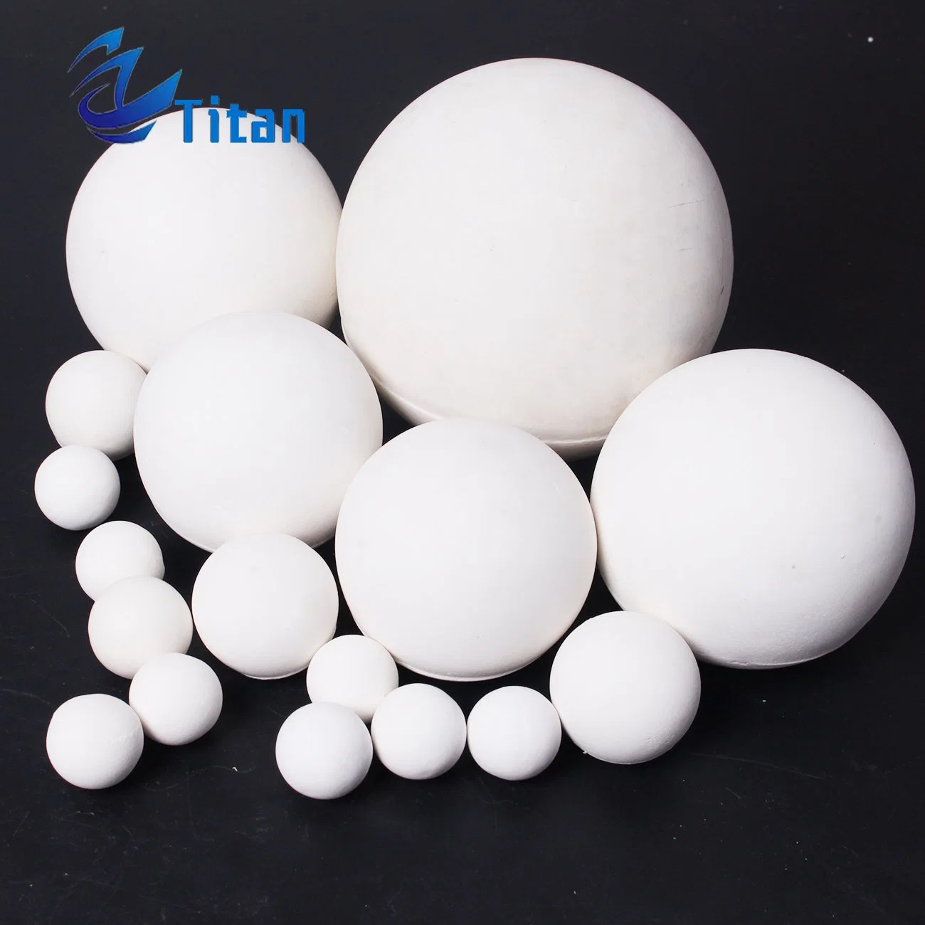 High Al2O3 Alumina Ceramic Grinding Media Ball Grinding Beads High-Efficient Grinding Media for Cement Manufacturer