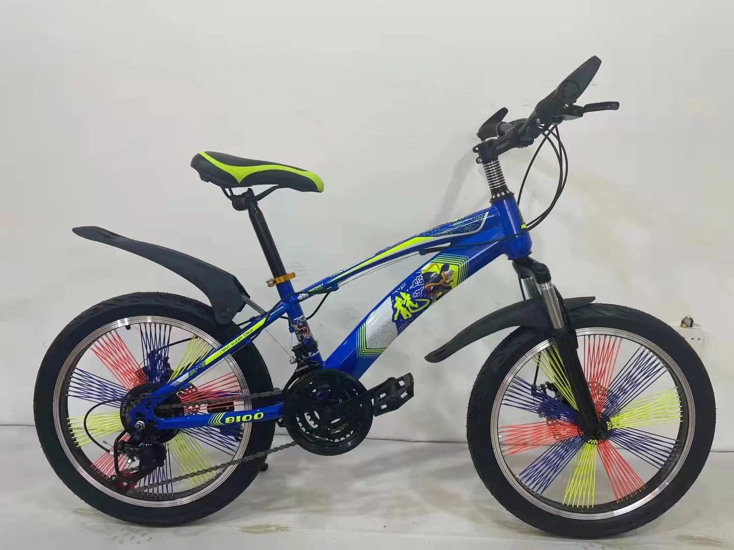 Vélo de montagne vélo pour enfants 182022 pouces Nouveau haut chaud de vente Moyeu de roue en alliage d'aluminium avec cadre en acier au carbone