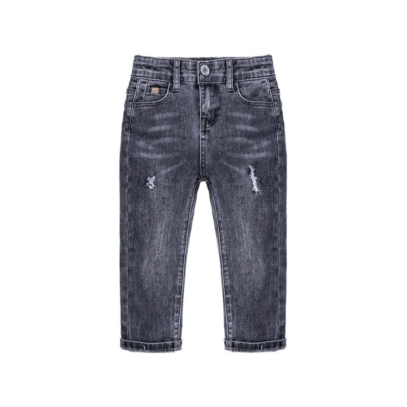 Boys Pants 2022 Kids Jeans Elastic Waist Stretch Denim Clothes Children Trousers