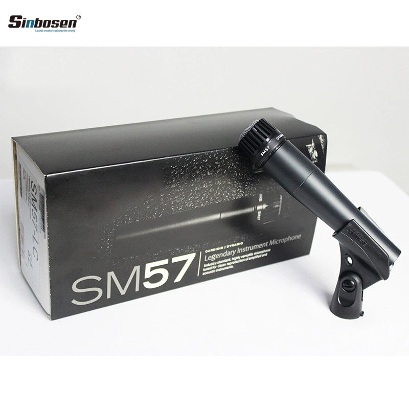 Sinbosen Sm57 Professional UHF Wired Karaoke Dynamic Studio Microphone