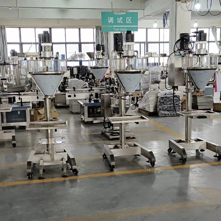 Semi Automatic Micro Dosing Powder Filling Machine Auger Filler and Weigher Screw Conveyor