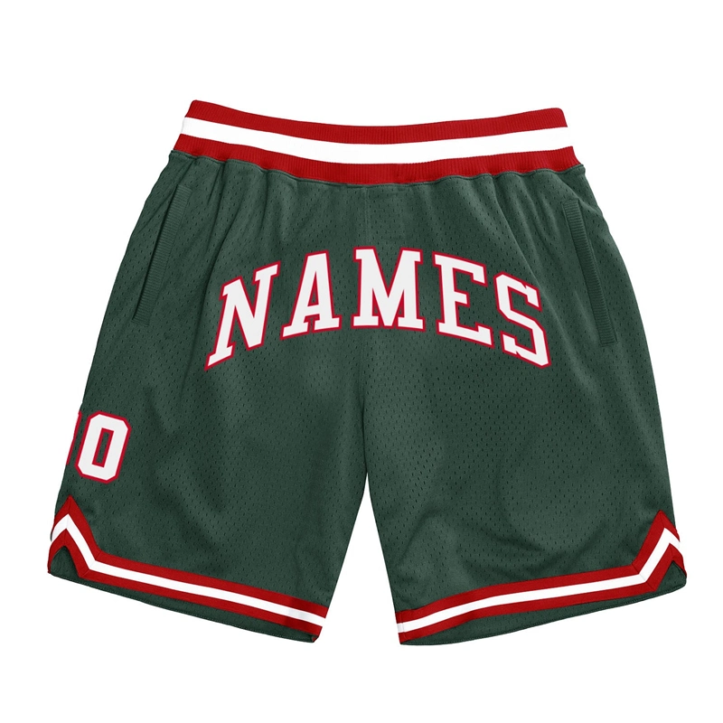 Custom Logo retro Old School Vintage Streetwear Style Just Mens Pantalones cortos de baloncesto Don